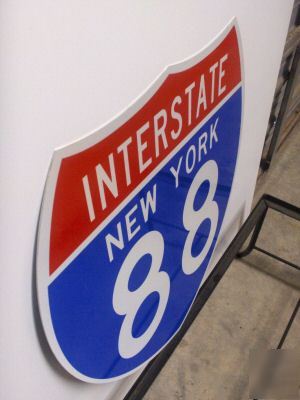 Road signs, street, route,interstate,highway ny 88