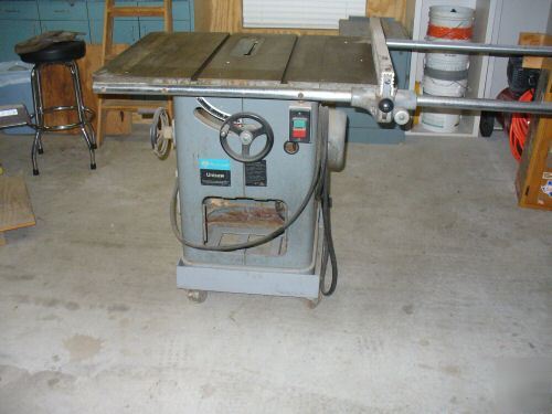 Rockwell industrail delta professional table saw 10