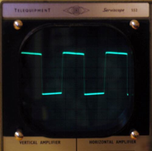 Tektronix tek telequipment S52 oscilloscope