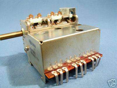 Vintage ham radio variable tune capacitor alps nos 