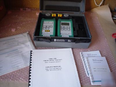 Wandel goltermann fiber optic power meter & optical led