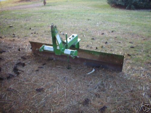 2006 john deere 4520 4X4 tractor 7 implement attachment