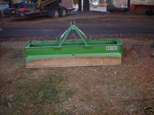 2006 john deere 4520 4X4 tractor 7 implement attachment