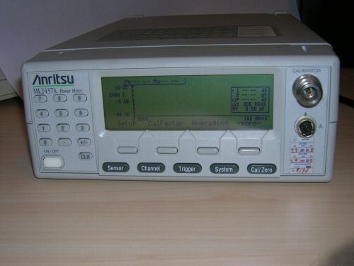 Anritsu rf power meter ML2437A 