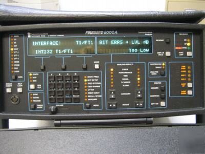 Fireberd 6000A communications analyzer w/ 41440 & 41800