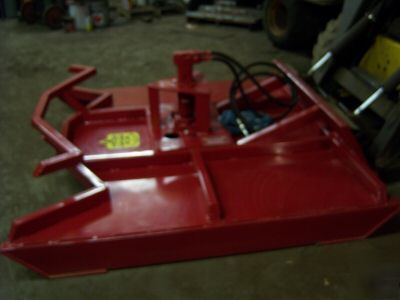 Hydro maul brush cutter for skid steer 4