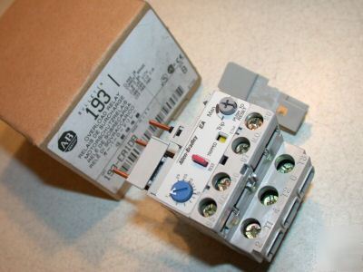 New allen bradley 1.0 - 2.9AMP overload relay 193-EA1DB