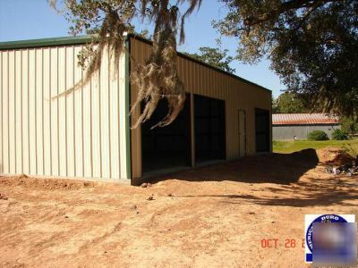 New amerduro steel building 40X80X10 metal buildings