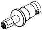 New sma male to bnc female adapter for use w/ er radios