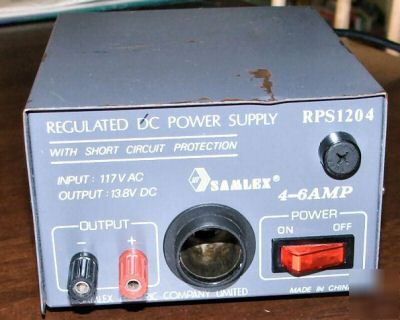 Samlex RPS1204 regulated dc power supply