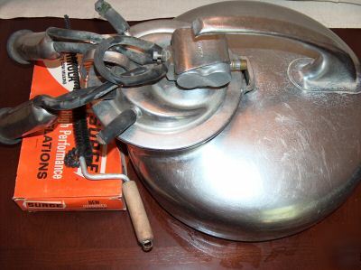 Vintage surge milking machine & vacuum pump