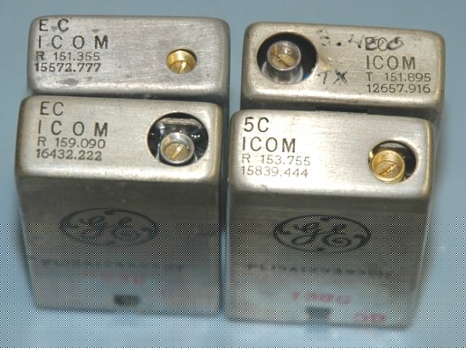 4 vhf ge mastr ii channel elements - 5C & ec