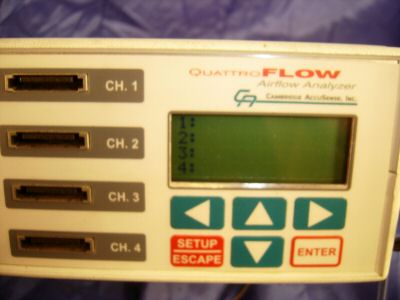 Cambridge accusense quattro flow velocity analyzer