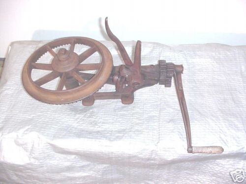 Disc sharpener - hit miss gas steam stationary engine