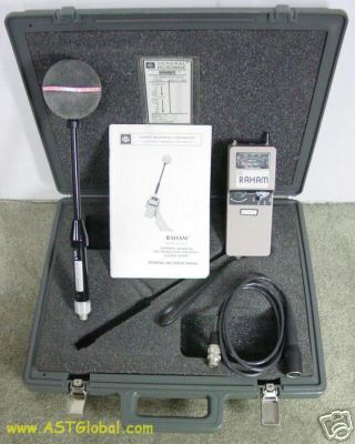 General microwave 484 radiation hazard meter w/ probe