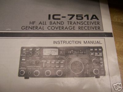 Icom ic-751A hf transceiver /// nice \\\