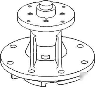 John deere 7200 & 7400 water pump