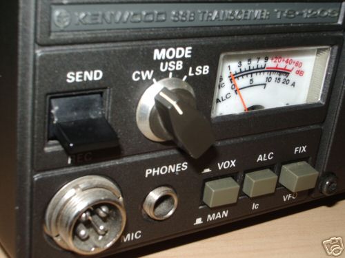 Kenwood ts 120S ssb hf transceiver ham radio