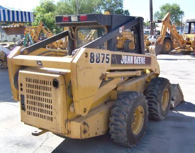 New deere 8875 skid steer loader. engine w/ warranty