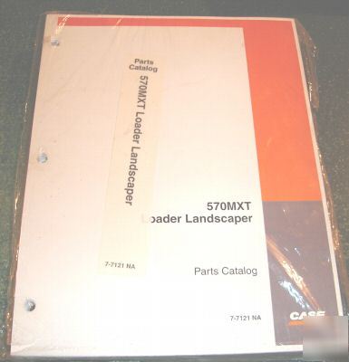 New case 570MXT loader landscaper tractor parts catalog