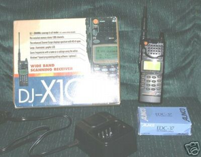 Alinco dj-X10 wide band scanning receiver