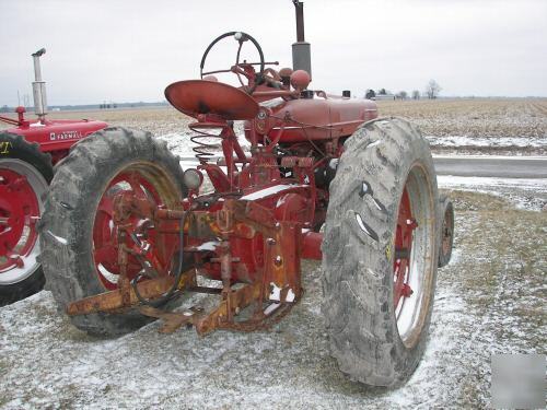 Farmall m, 1942, wide front end,3 point , power steerin