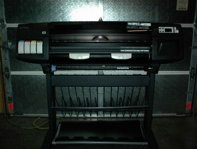 Hewlett packard designjet 1050C color inkjet plotter