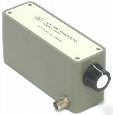 Hp / agilent 355C vhf step variable attenuator