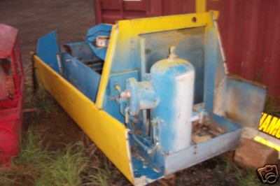 Ingersoll ran air compressor