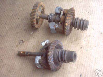 John deere a tractor govenor gears assy