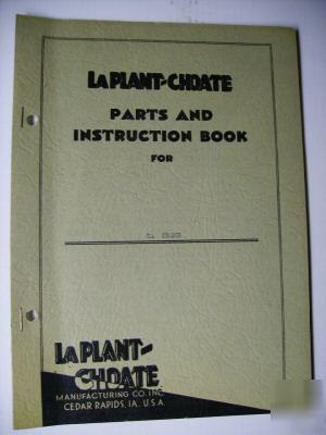 John deere laplant-choate ca crane instructions.