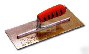 Kraft tool plaster trowel concrete gold PL454PF 11 in