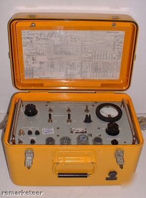 Lear inc. attitude indicator lt-3555 portable analyzer