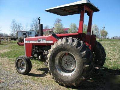 Massey ferguson 275 farm tractor 67 hp perkins diesel 