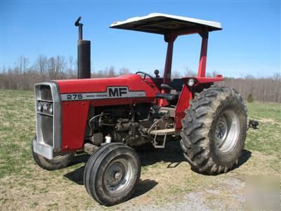 Massey ferguson 275 farm tractor 67 hp perkins diesel 