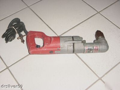 Milwaukee hd drill w/48-06-2871 right angle attachment