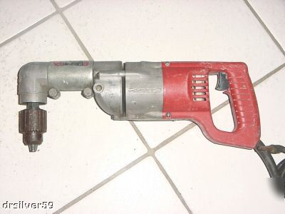 Milwaukee hd drill w/48-06-2871 right angle attachment