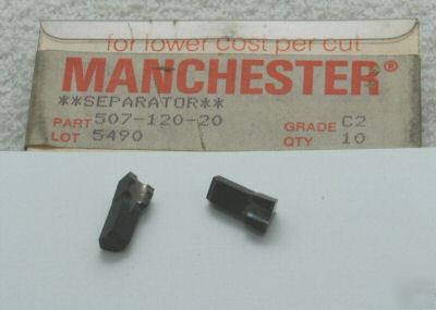 New manchester 507-120-20 grade C2 10PC separator 