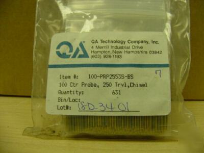 New qa technology #PRP2553S-bs 100-ctr qty 631 gold 