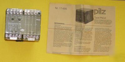 Pilz 17652 pnoz programmable logic controller 