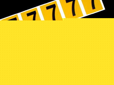 Reflective yellow voltage marker legend 