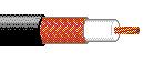 Rg-8/x - mini-8 - coax - 9 foot jumper cable w/PL259