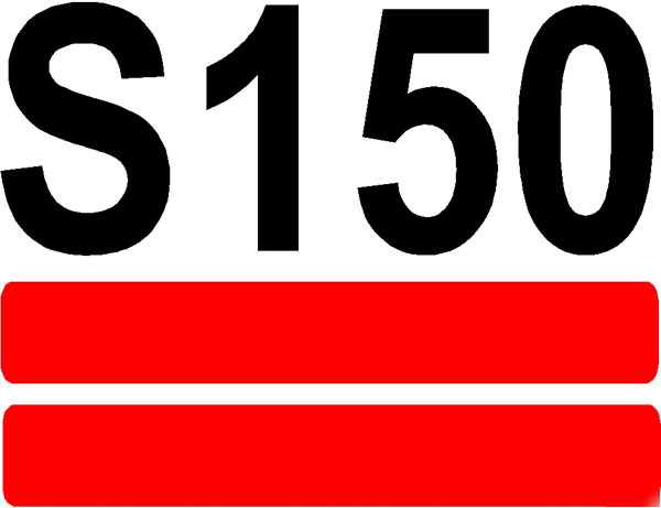 Skid loader number decal s 150 - bobcat