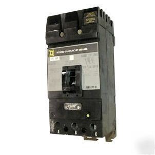 Square d KA36225 - 225 amp 600 volt 3 pole i-line cb