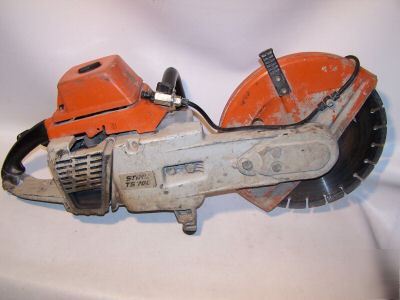 Stihl ts 760 gas concrete cut-off saw, used