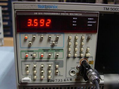 Tektronix DM5010 programmable digital multimeter