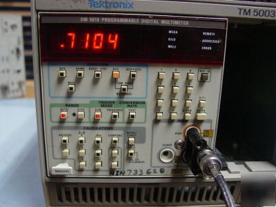 Tektronix DM5010 programmable digital multimeter