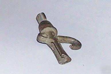 Vintage metal tree sap tap marked warner and pat-d