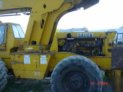 1970's galion crane 15 ton, 4-53 detroit, winch gallion