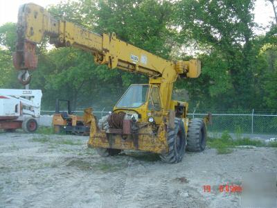 1970's galion crane 15 ton, 4-53 detroit, winch gallion